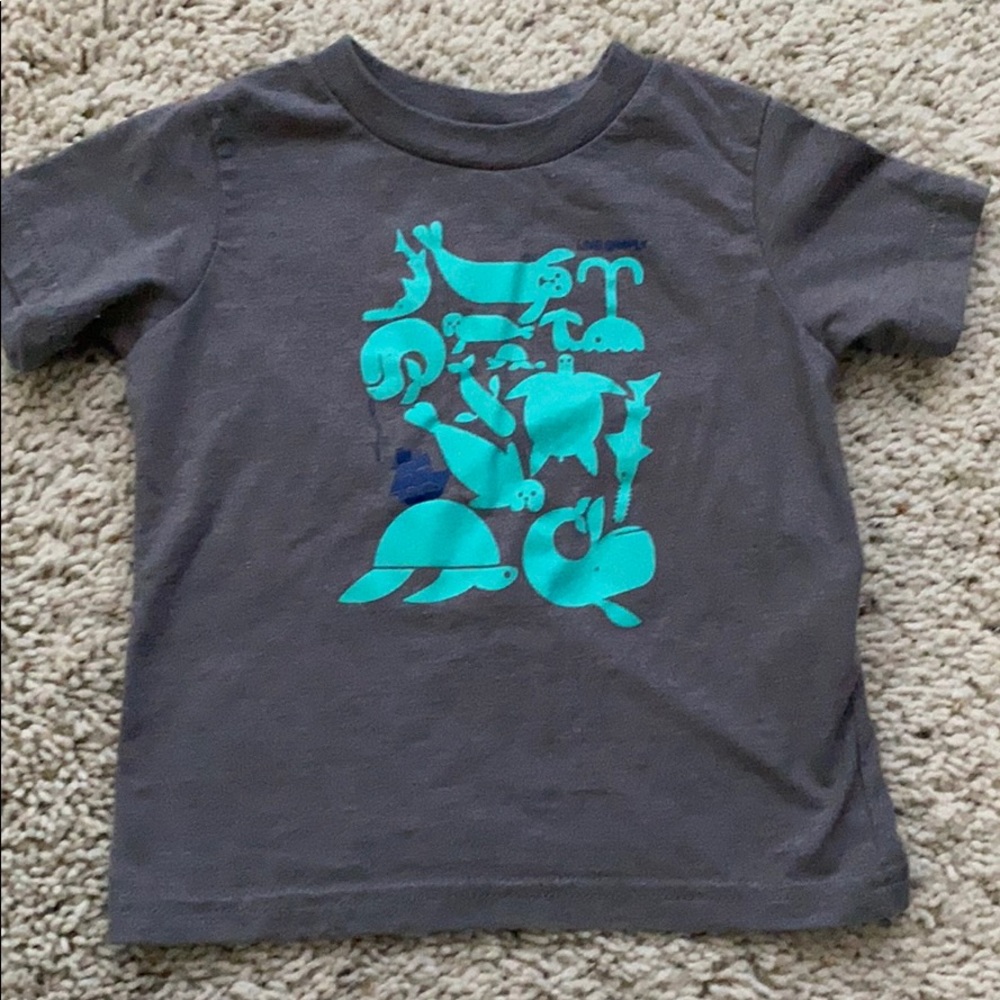 Patagonia 6-12 mo. Live Simply T